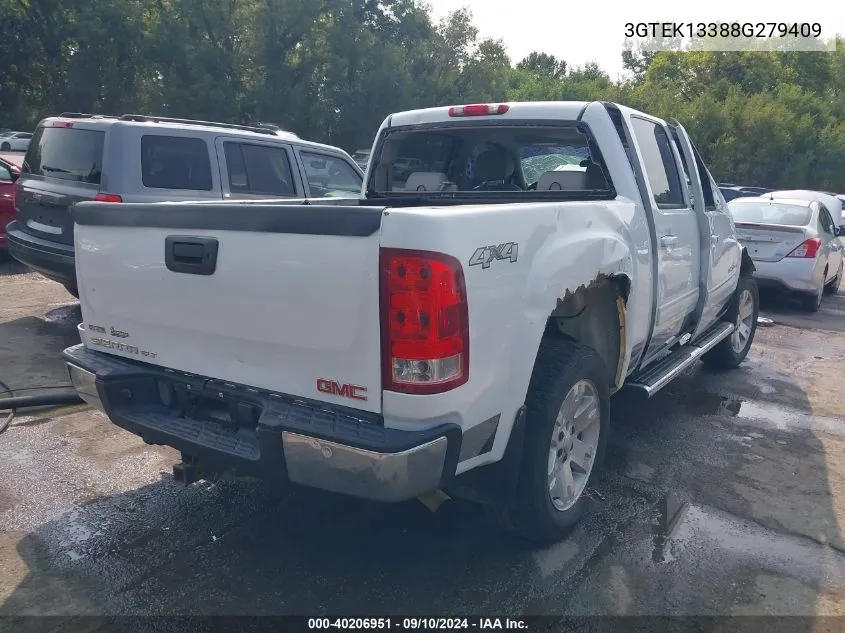 3GTEK13388G279409 2008 GMC Sierra 1500 Slt