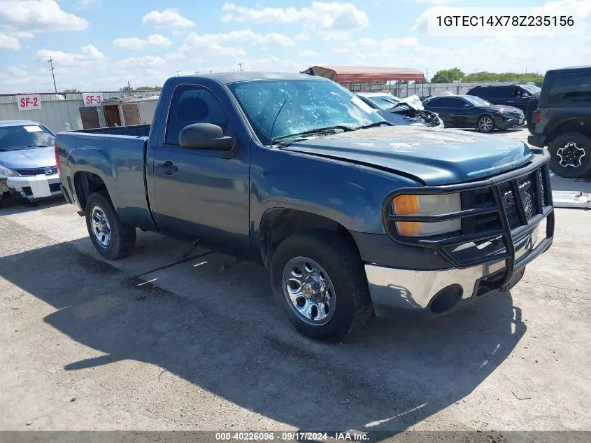 2008 GMC Sierra 1500 Work Truck VIN: 1GTEC14X78Z235156 Lot: 40224210