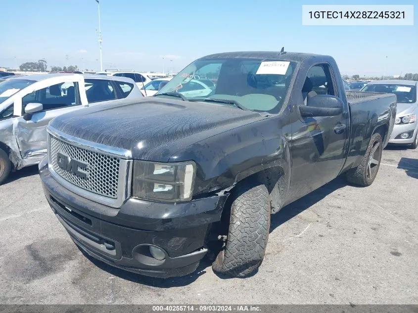 1GTEC14X28Z245321 2008 GMC Sierra 1500 Work Truck