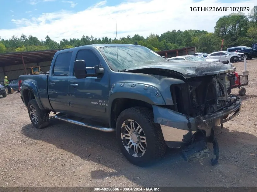 2008 GMC Sierra 2500Hd Sle1/Sle2/Slt/Work Truck VIN: 1GTHK23668F107829 Lot: 40256586