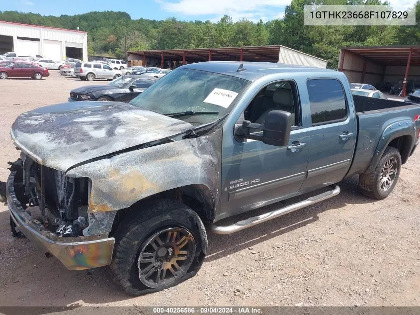 2008 GMC Sierra 2500Hd Sle1/Sle2/Slt/Work Truck VIN: 1GTHK23668F107829 Lot: 40256586