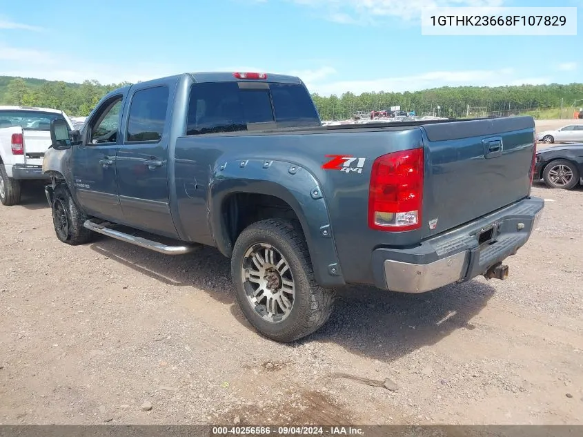 2008 GMC Sierra 2500Hd Sle1/Sle2/Slt/Work Truck VIN: 1GTHK23668F107829 Lot: 40256586