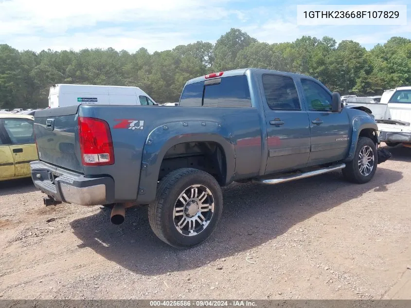 2008 GMC Sierra 2500Hd Sle1/Sle2/Slt/Work Truck VIN: 1GTHK23668F107829 Lot: 40256586