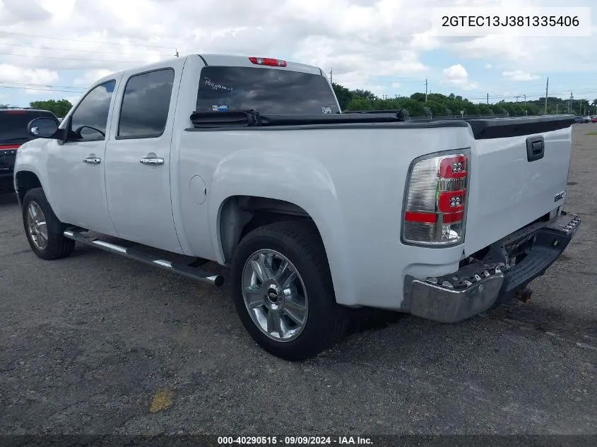 2GTEC13J381335406 2008 GMC Sierra 1500 Sle1