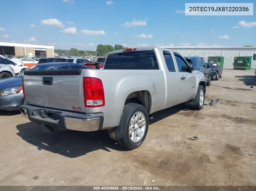 2GTEC19JX81220356 2008 GMC Sierra 1500 Sle1