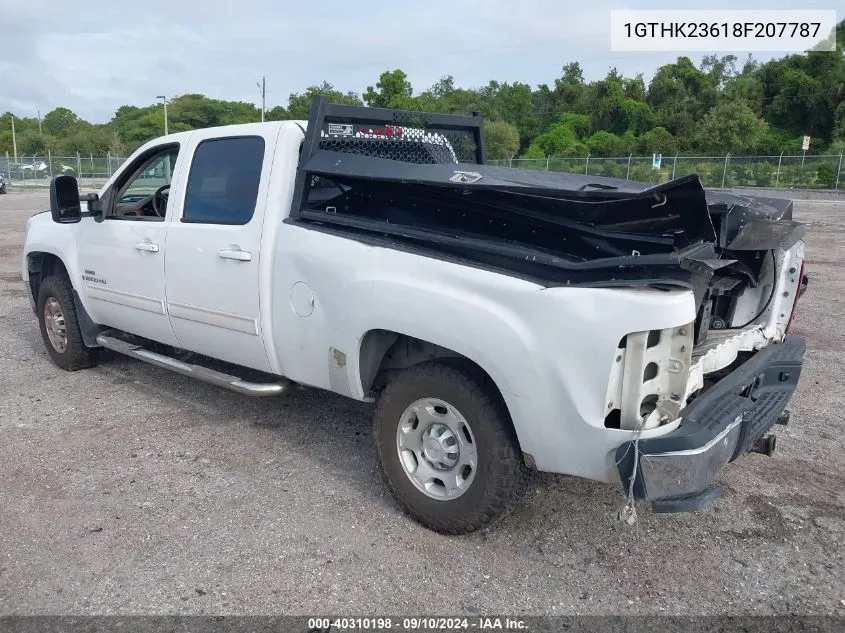 2008 GMC Sierra K2500 Heavy Duty VIN: 1GTHK23618F207787 Lot: 40310198