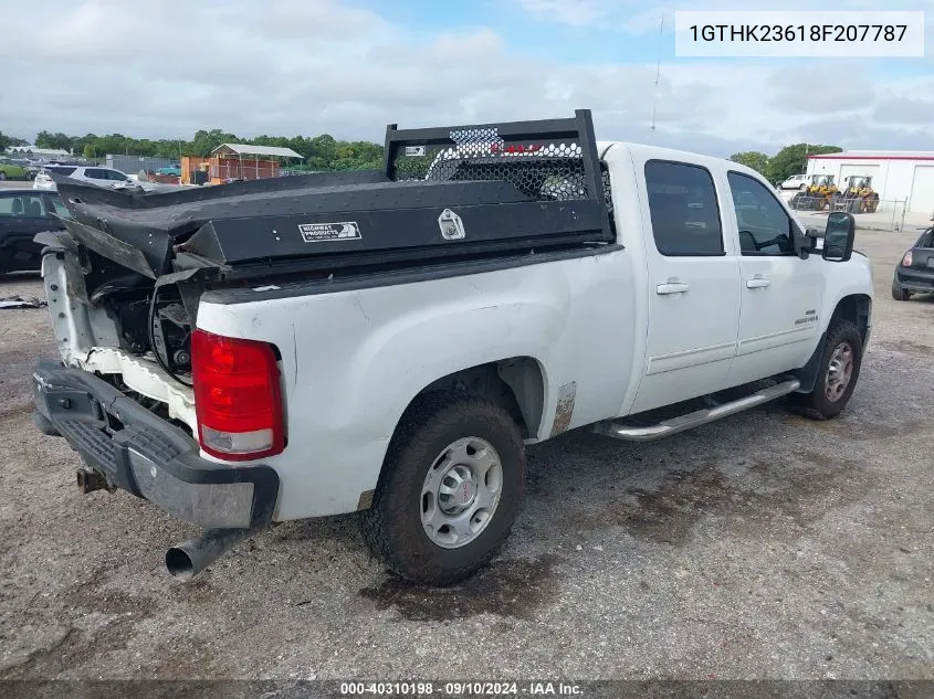 2008 GMC Sierra K2500 Heavy Duty VIN: 1GTHK23618F207787 Lot: 40310198