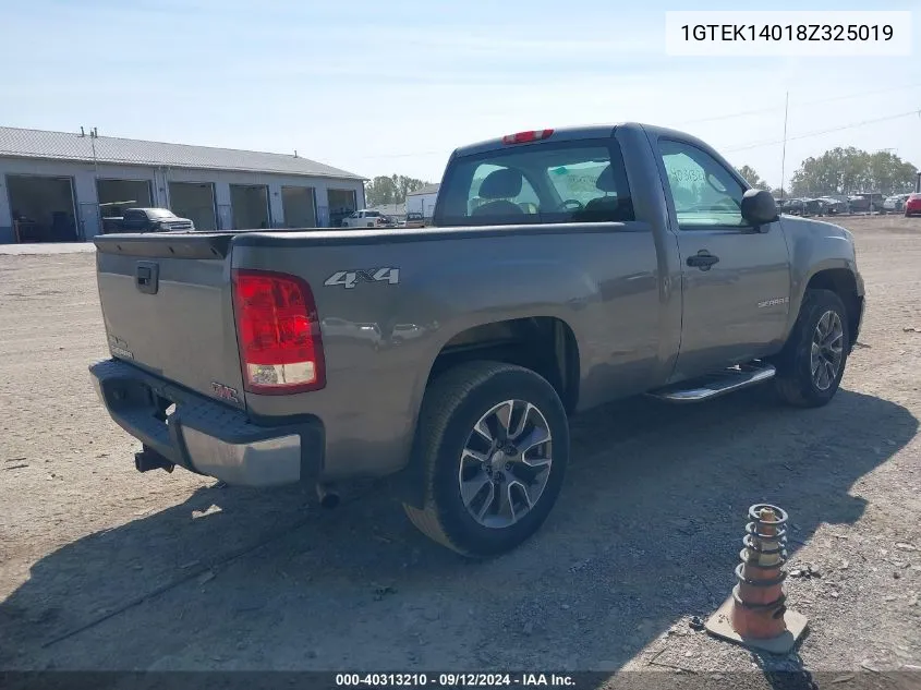 1GTEK14018Z325019 2008 GMC Sierra 1500 K1500