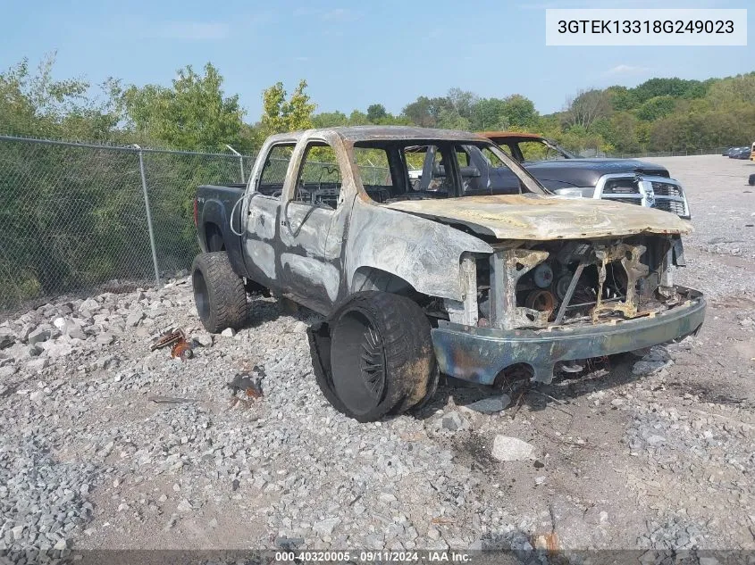 2008 GMC Sierra 1500 Sle1 VIN: 3GTEK13318G249023 Lot: 40320005