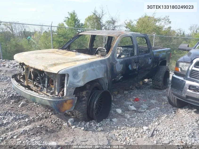 2008 GMC Sierra 1500 Sle1 VIN: 3GTEK13318G249023 Lot: 40320005