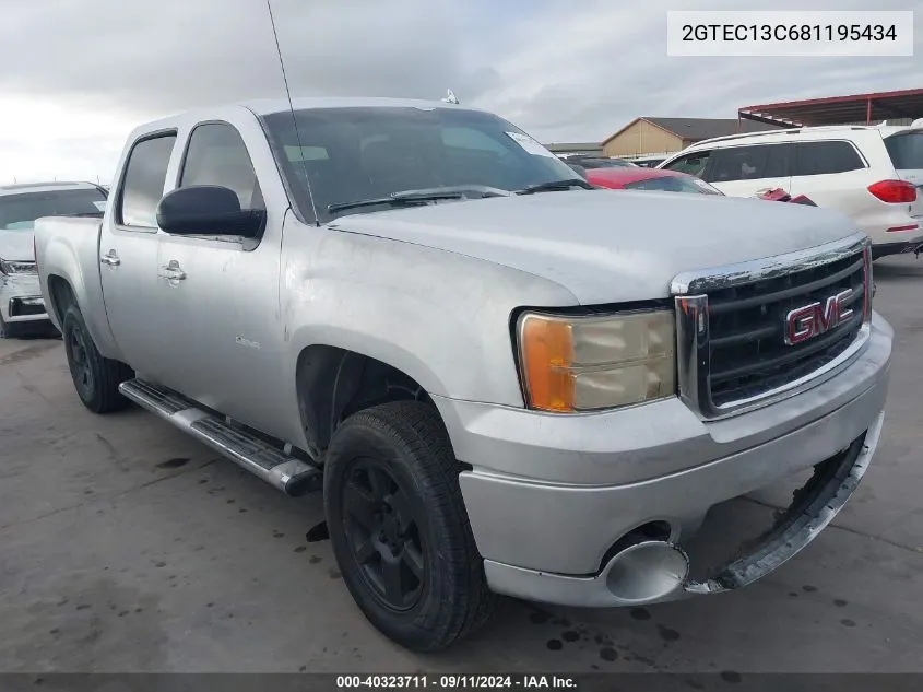 2GTEC13C681195434 2008 GMC Sierra 1500 Sl