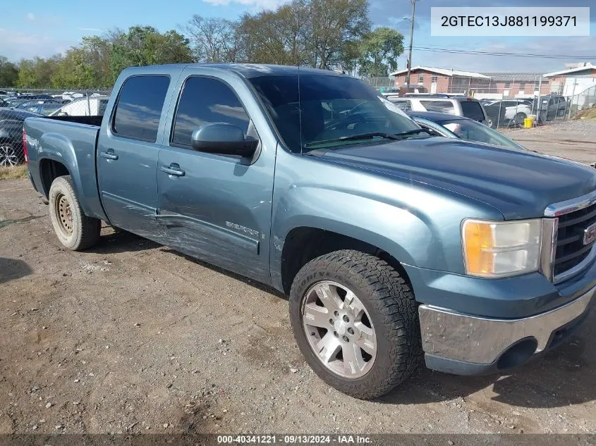 2008 GMC Sierra C1500 VIN: 2GTEC13J881199371 Lot: 40341221