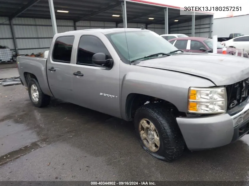 2008 GMC Sierra 1500 Sle1 VIN: 3GTEK13J18G257251 Lot: 40344902