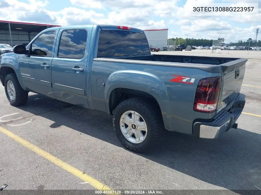 3GTEC13088G223957 2008 GMC Sierra 1500 Slt