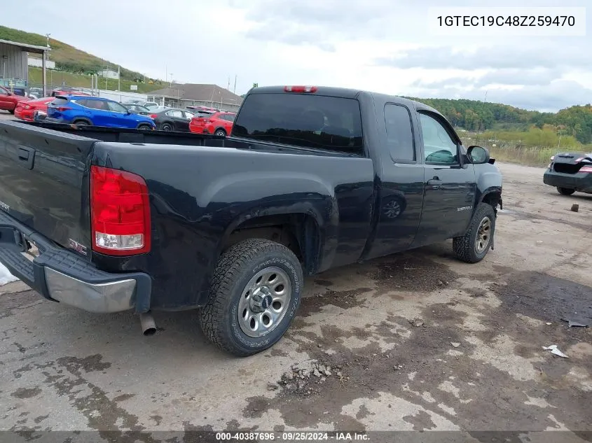 1GTEC19C48Z259470 2008 GMC Sierra 1500 Work Truck