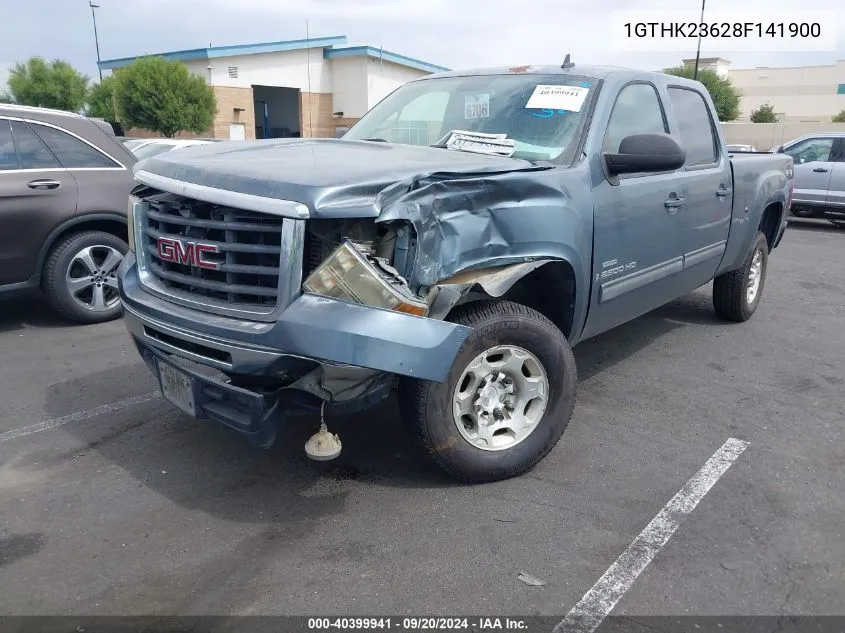 1GTHK23628F141900 2008 GMC Sierra 2500Hd Sle1