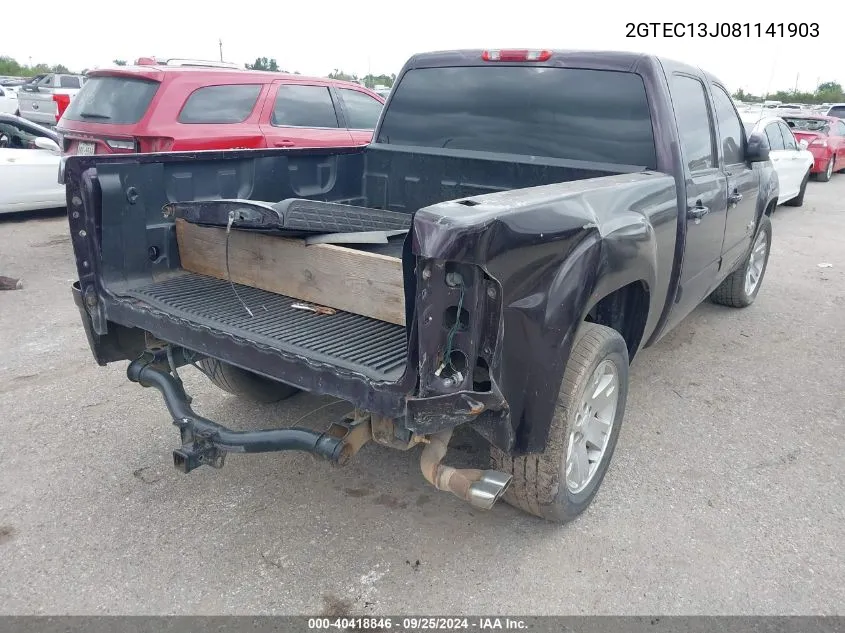 2GTEC13J081141903 2008 GMC Sierra 1500 Sle1