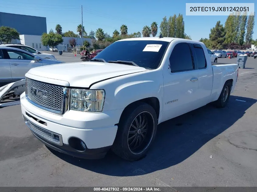 2GTEC19JX81242051 2008 GMC Sierra 1500 Sle1