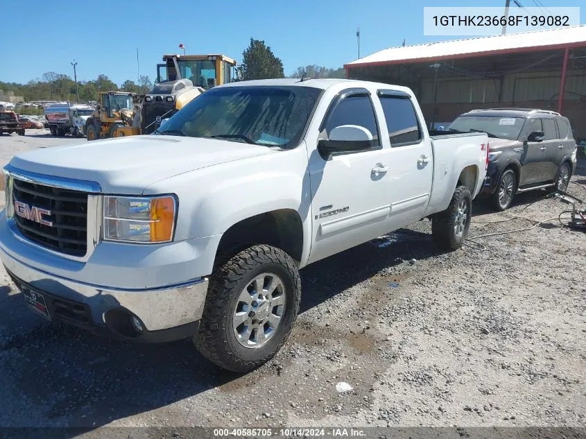 2008 GMC Sierra 2500Hd Slt VIN: 1GTHK23668F139082 Lot: 40585705