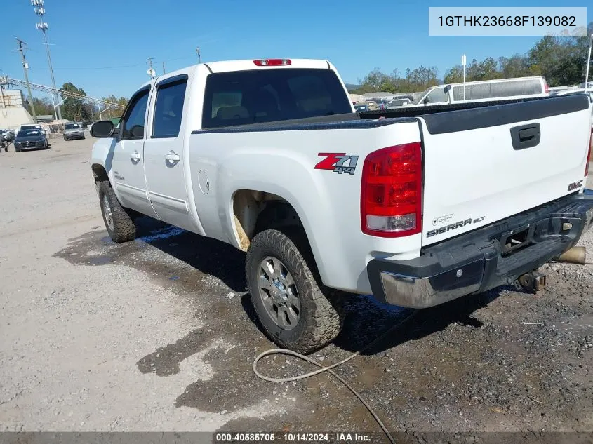 2008 GMC Sierra 2500Hd Slt VIN: 1GTHK23668F139082 Lot: 40585705