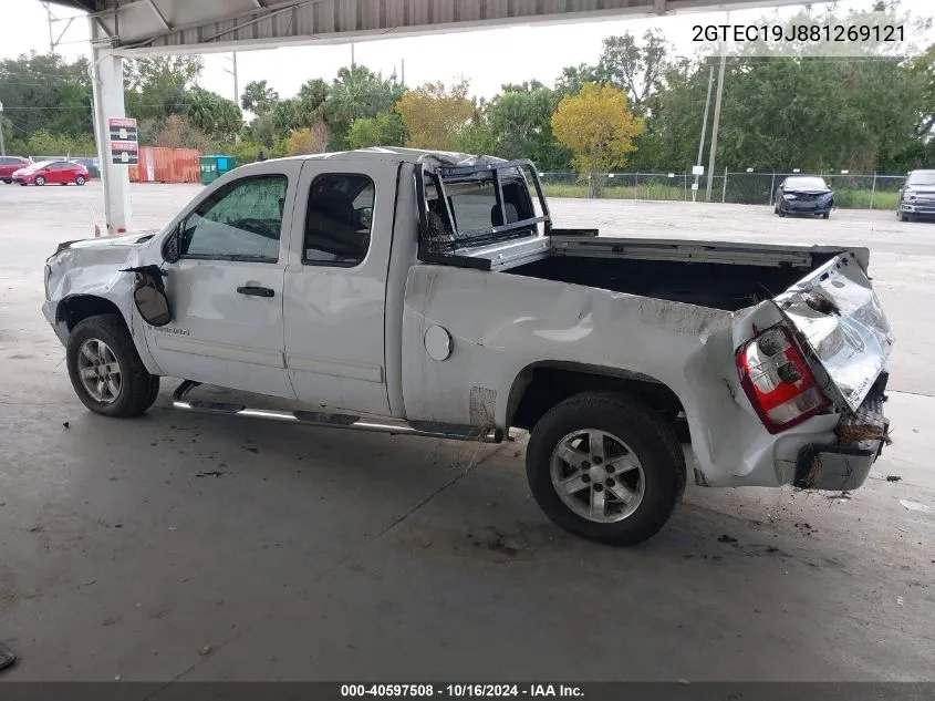 2008 GMC Sierra 1500 Sle1 VIN: 2GTEC19J881269121 Lot: 40597508