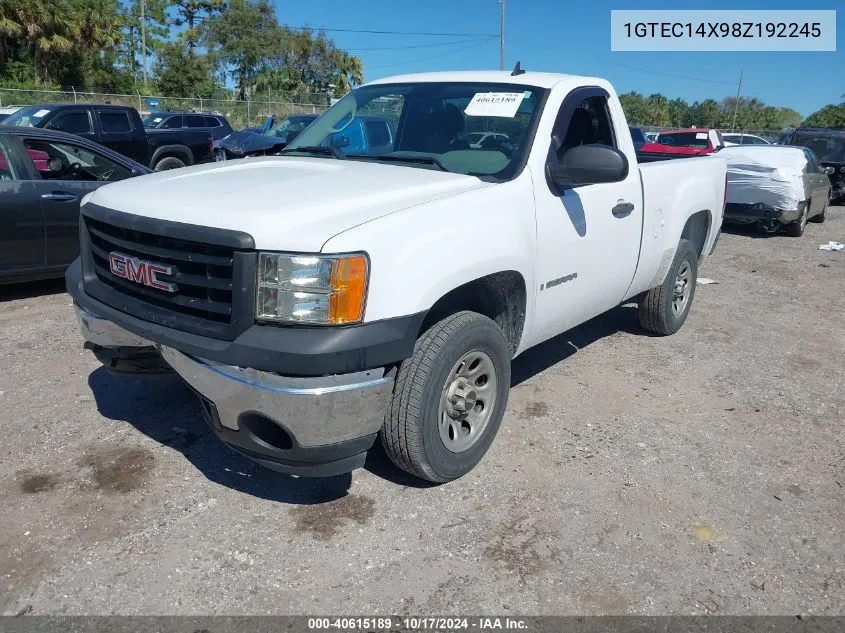 1GTEC14X98Z192245 2008 GMC Sierra C1500