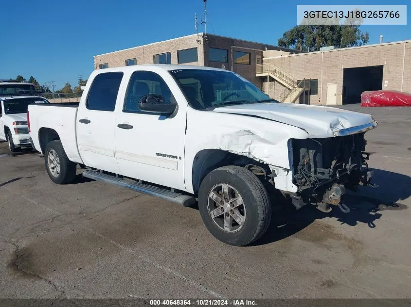 3GTEC13J18G265766 2008 GMC Sierra 1500 Sle1