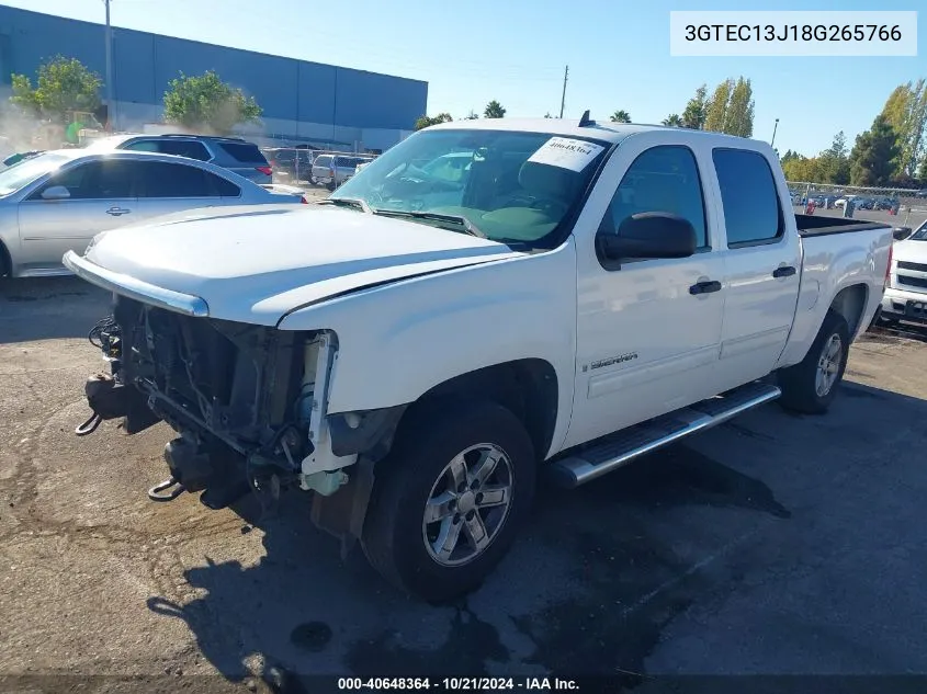 3GTEC13J18G265766 2008 GMC Sierra 1500 Sle1