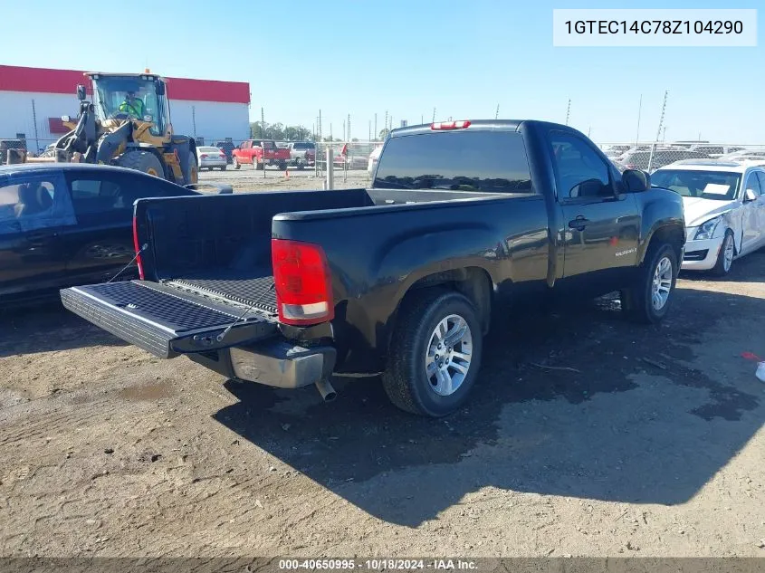 1GTEC14C78Z104290 2008 GMC Sierra 1500 Work Truck