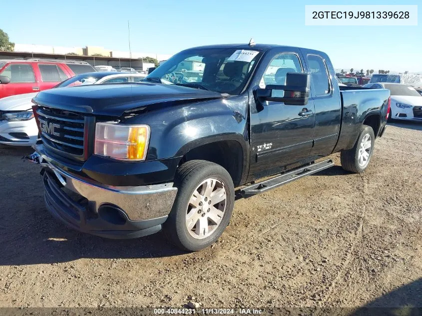 2008 GMC Sierra 1500 Sle1 VIN: 2GTEC19J981339628 Lot: 40844231