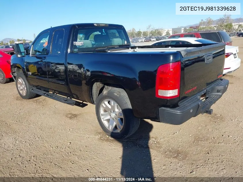 2008 GMC Sierra 1500 Sle1 VIN: 2GTEC19J981339628 Lot: 40844231