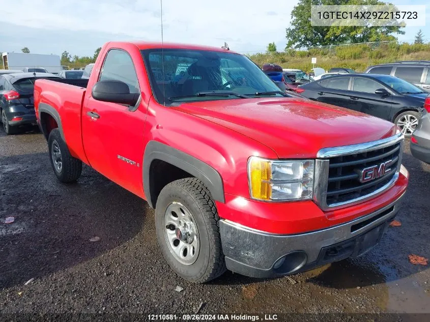 1GTEC14X29Z215723 2009 GMC Sierra 1500