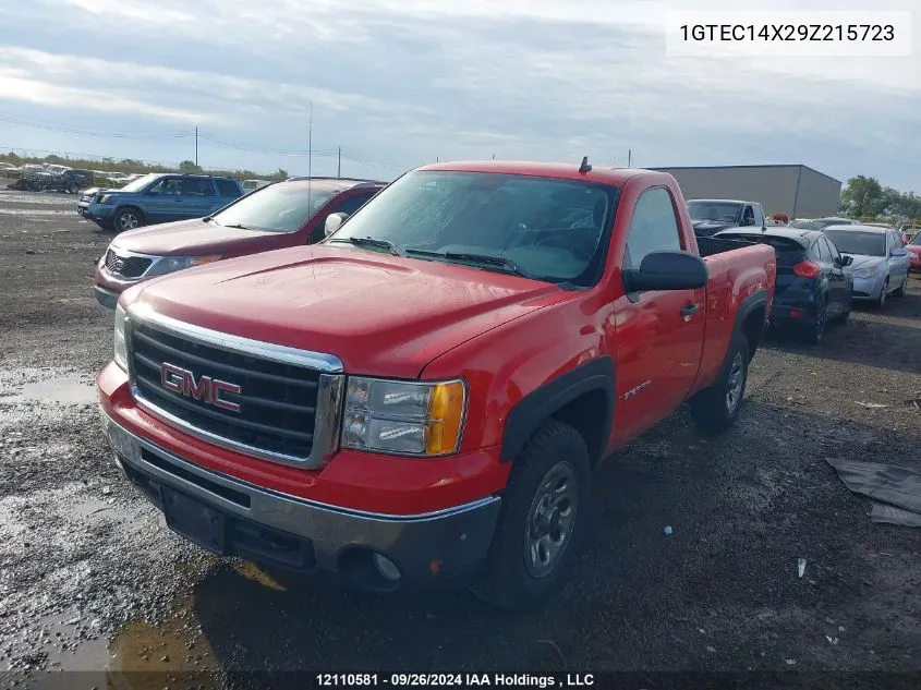 1GTEC14X29Z215723 2009 GMC Sierra 1500