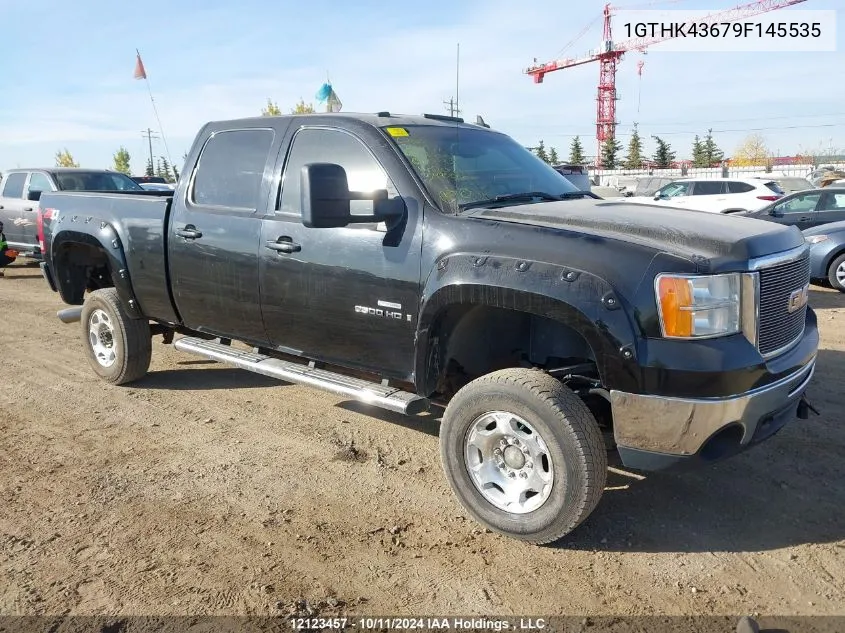 2009 GMC Sierra 2500Hd VIN: 1GTHK43679F145535 Lot: 12123457