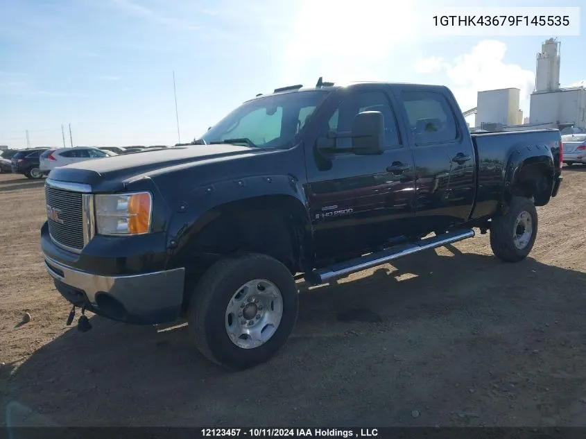 1GTHK43679F145535 2009 GMC Sierra 2500Hd