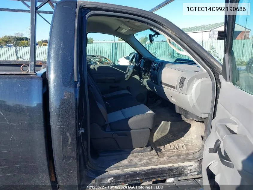 1GTEC14C99Z190686 2009 GMC Sierra C1500