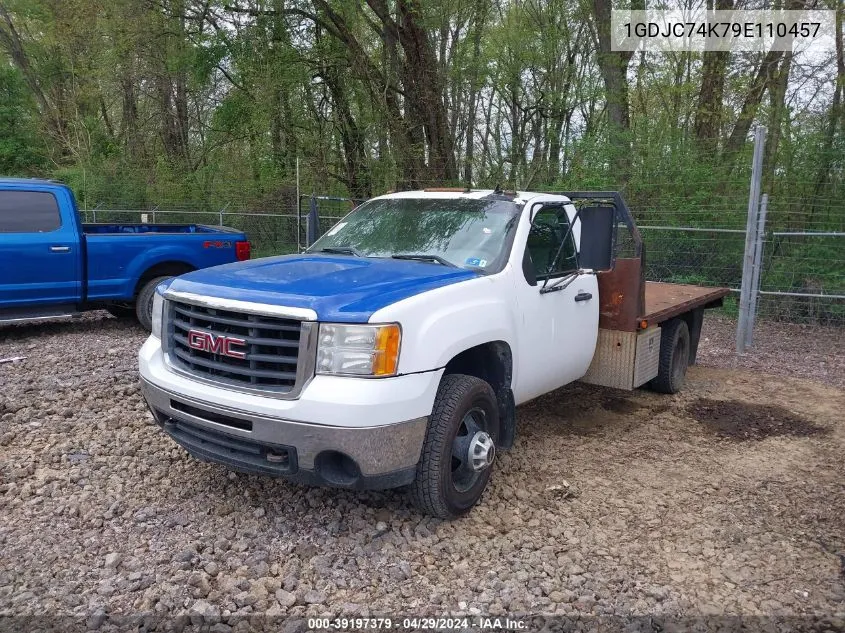 2009 GMC Sierra 3500Hd Chassis Work Truck VIN: 1GDJC74K79E110457 Lot: 39197379