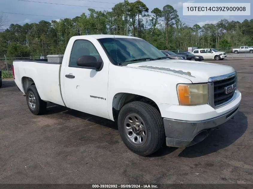 2009 GMC Sierra 1500 Work Truck VIN: 1GTEC14C39Z900908 Lot: 39392892