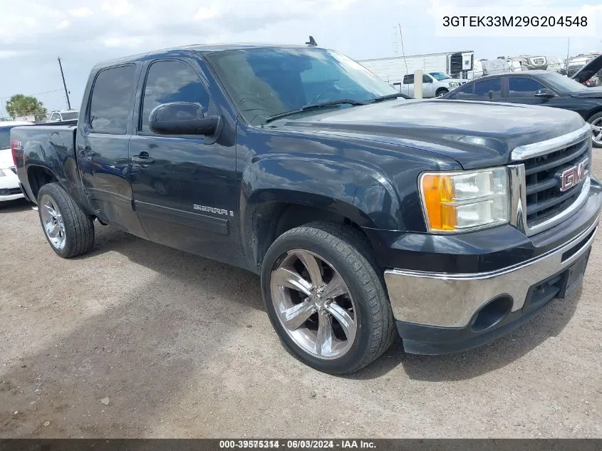 2009 GMC Sierra 1500 Slt VIN: 3GTEK33M29G204548 Lot: 39575314