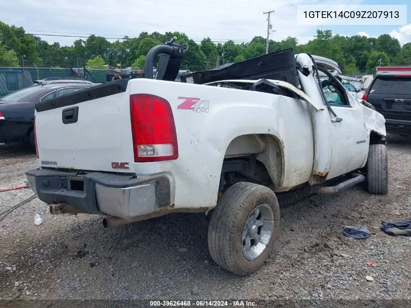 2009 GMC Sierra 1500 Work Truck VIN: 1GTEK14C09Z207913 Lot: 39626468