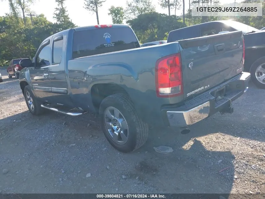 1GTEC29J69Z264885 2009 GMC Sierra 1500 Sle