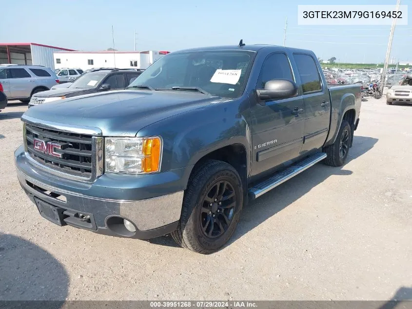 3GTEK23M79G169452 2009 GMC Sierra 1500 Sle