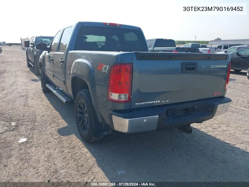 3GTEK23M79G169452 2009 GMC Sierra 1500 Sle