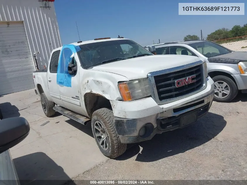 2009 GMC Sierra 2500Hd Slt VIN: 1GTHK63689F121773 Lot: 40013095