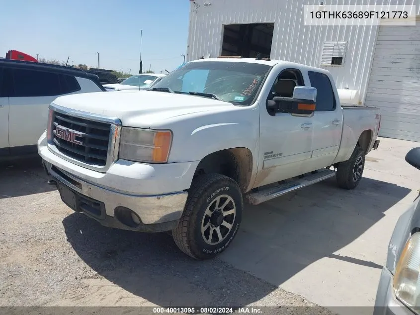 2009 GMC Sierra 2500Hd Slt VIN: 1GTHK63689F121773 Lot: 40013095