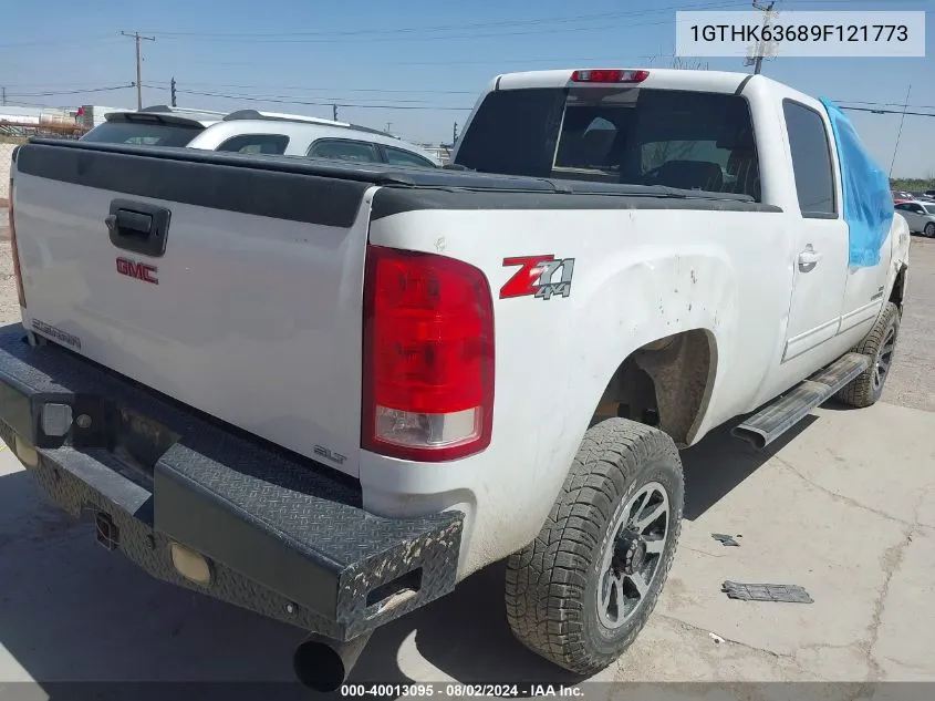 2009 GMC Sierra 2500Hd Slt VIN: 1GTHK63689F121773 Lot: 40013095