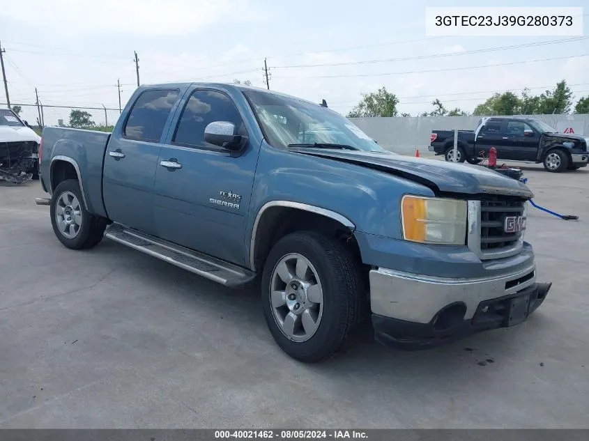 2009 GMC Sierra 1500 Sle VIN: 3GTEC23J39G280373 Lot: 40021462