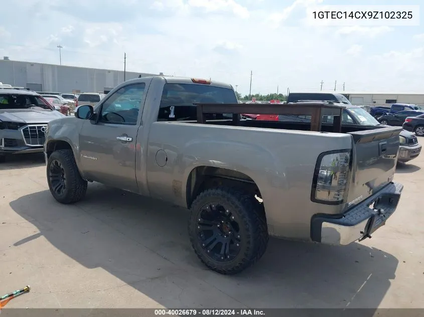 1GTEC14CX9Z102325 2009 GMC Sierra 1500 Work Truck