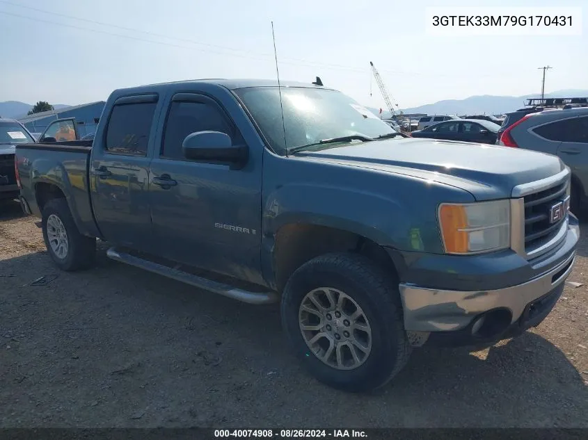 3GTEK33M79G170431 2009 GMC Sierra 1500 Slt