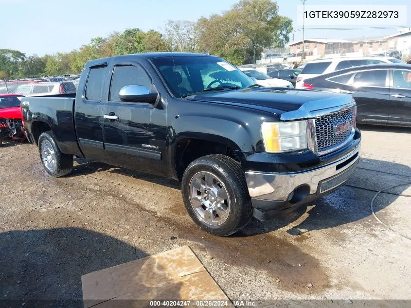 2009 GMC Sierra 1500 Slt VIN: 1GTEK39059Z282973 Lot: 40204247